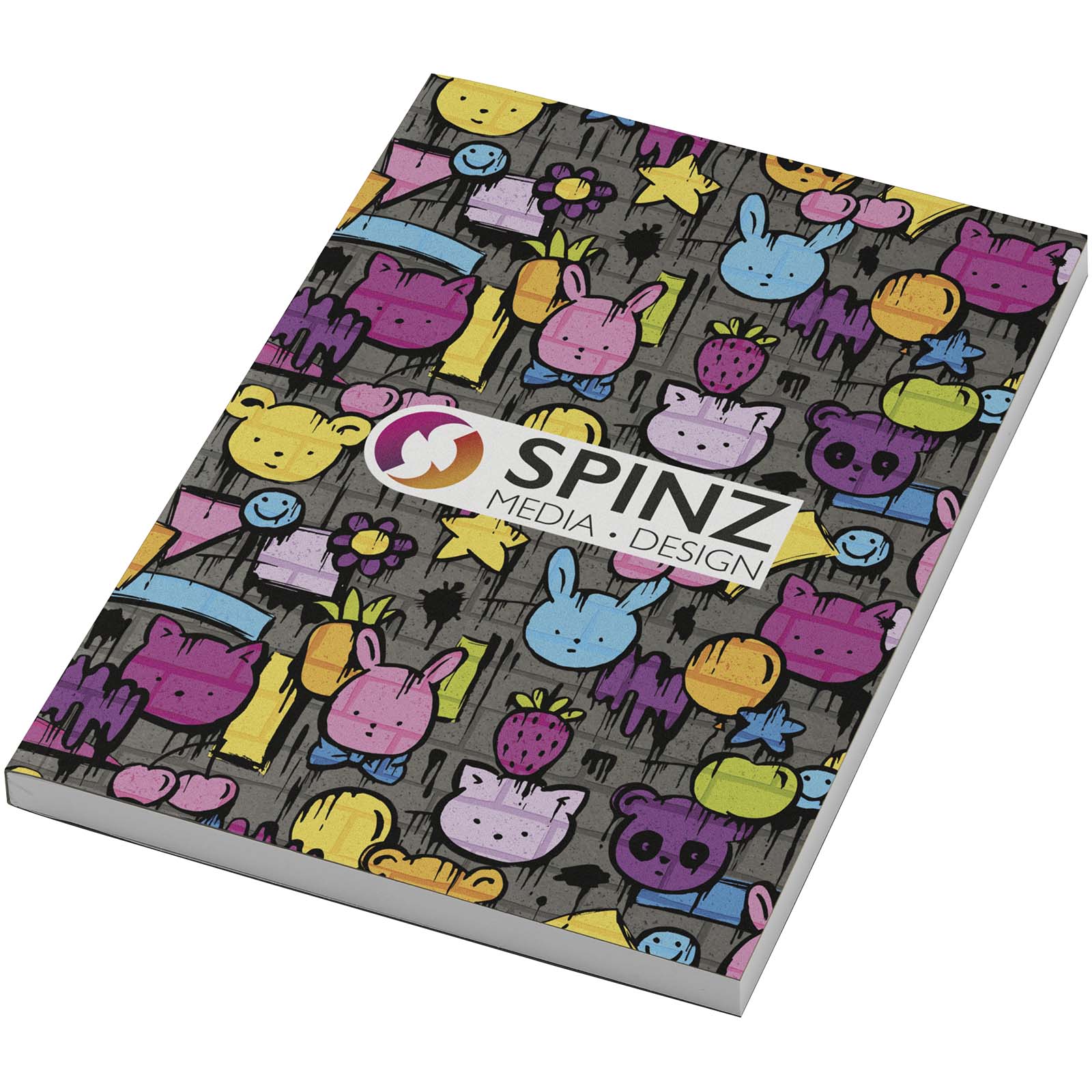 Zápisník Unbranded Zápisník Novella Austen A5 s měkkými deskami – 100 listů