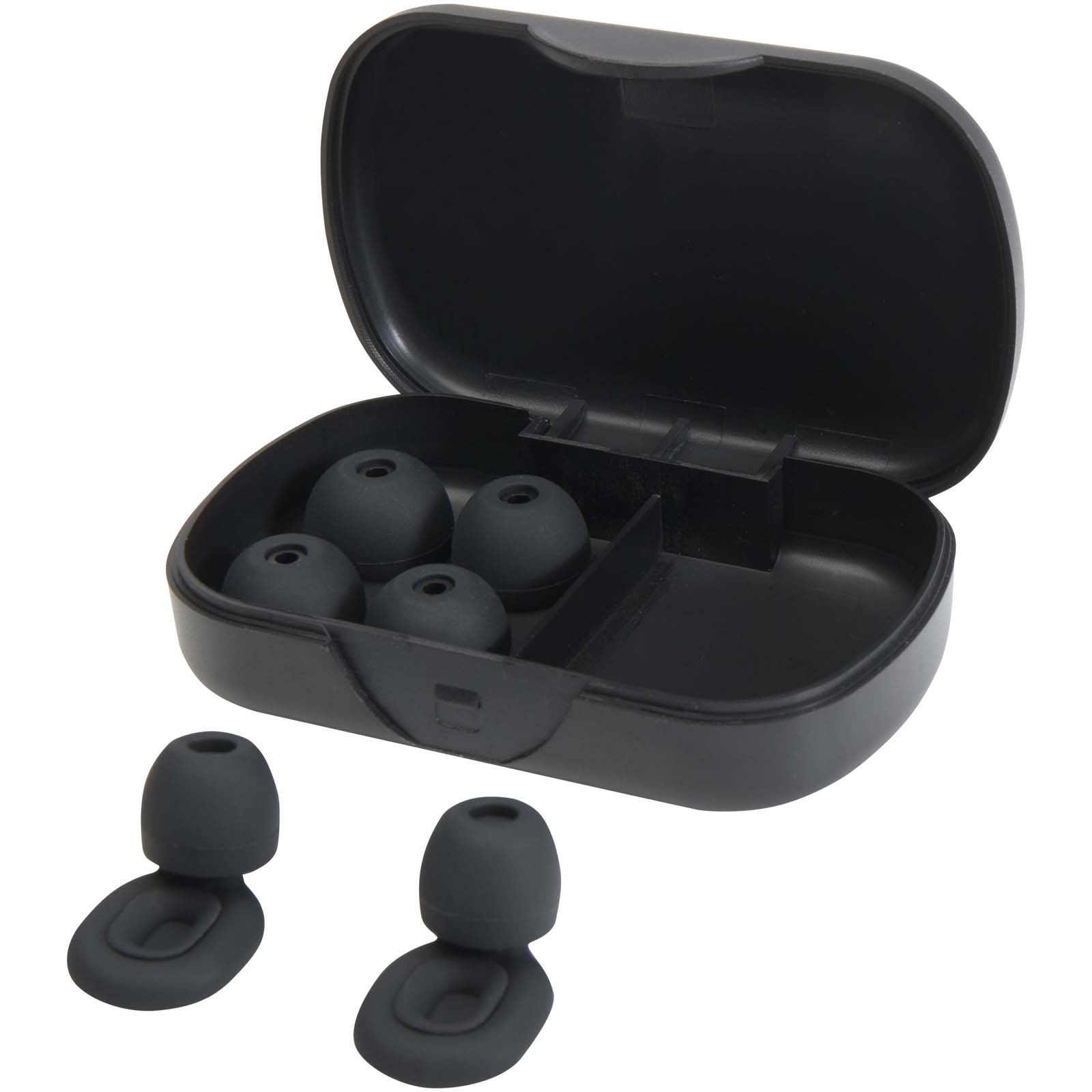 Kosmetická taška Unbranded Hush špunty do uší  Solid black