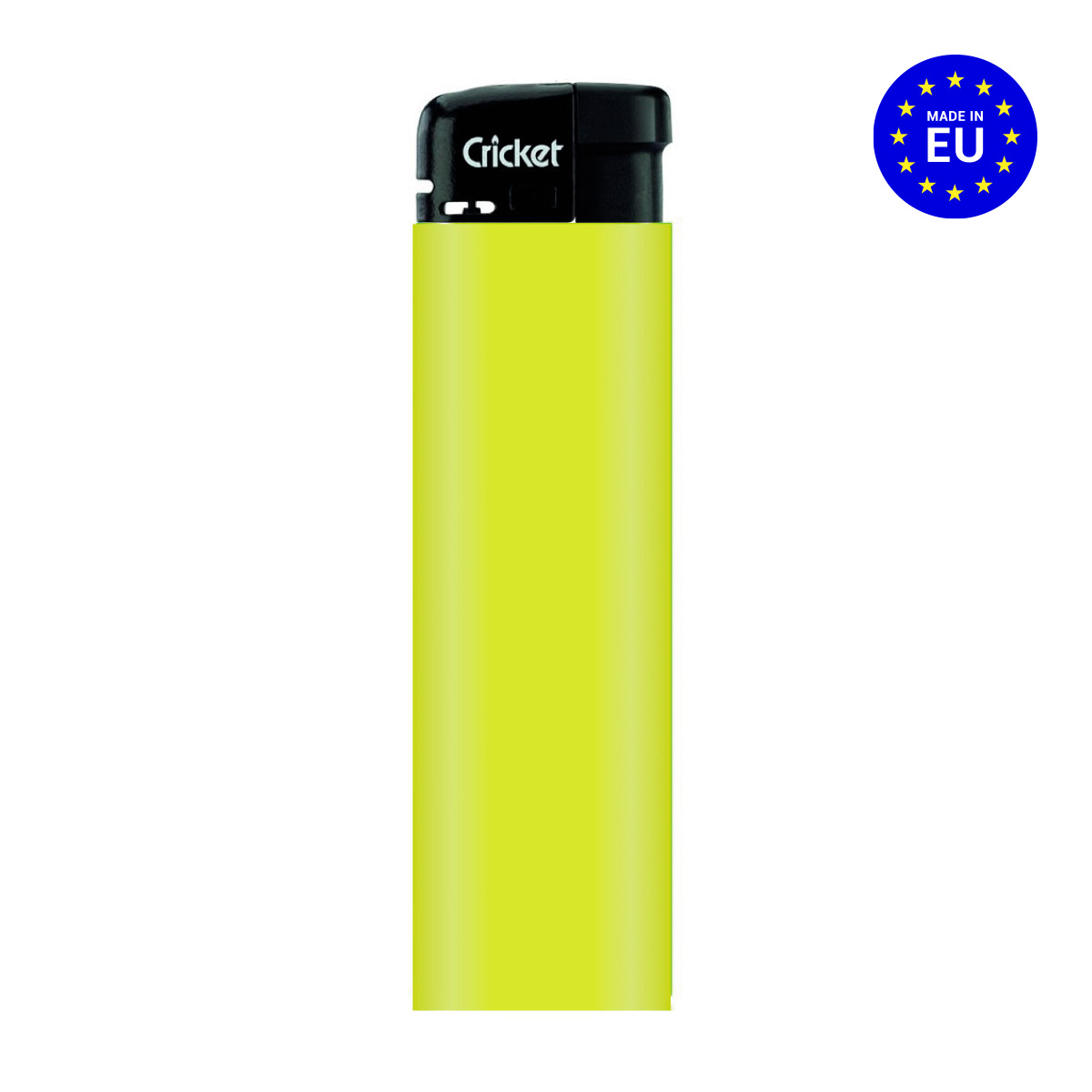 Plastový zapalovač Cricket Electronic Fluo