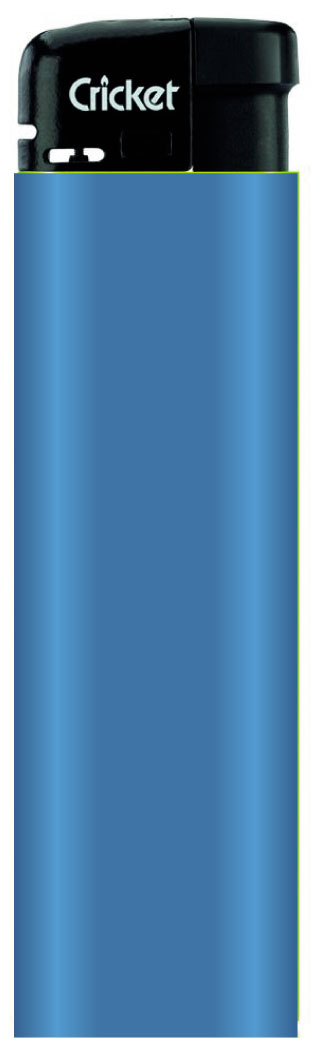 Plastový zapalovač Cricket Electronic Fluo