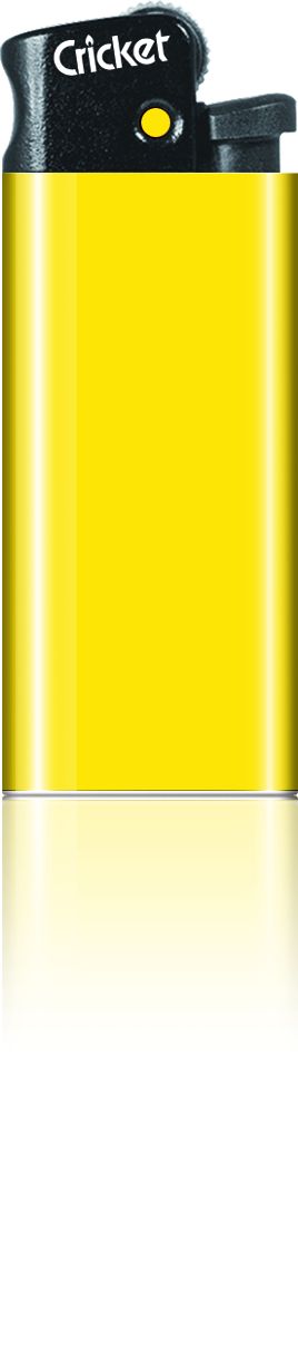 Plastový zapalovač Cricket Mini