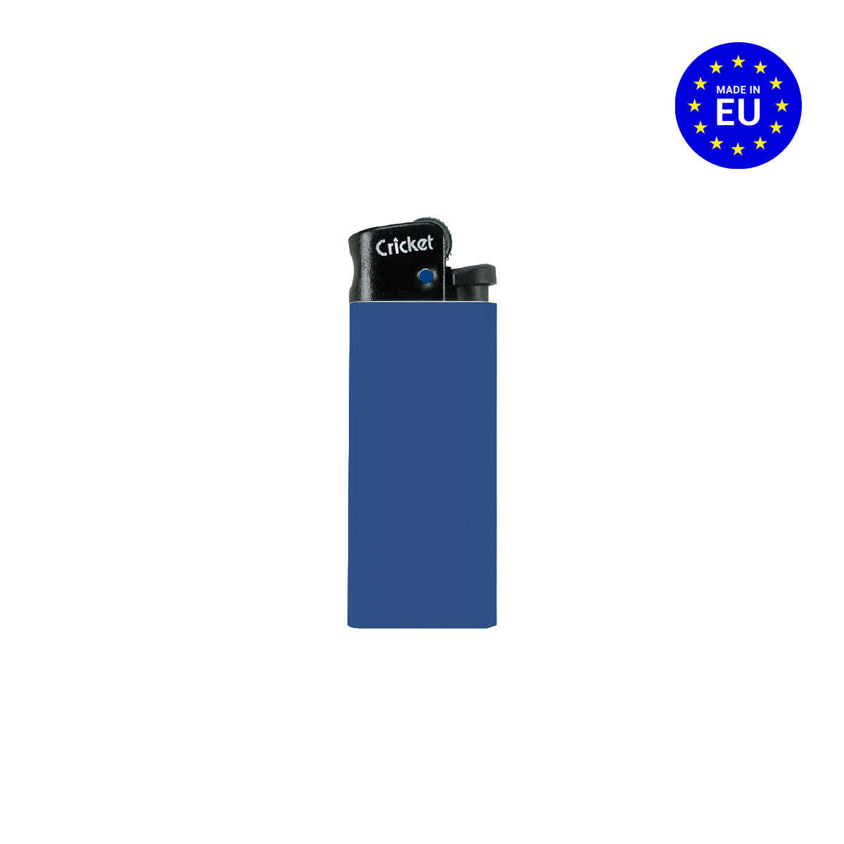 Plastový zapalovač Cricket Mini - modrá