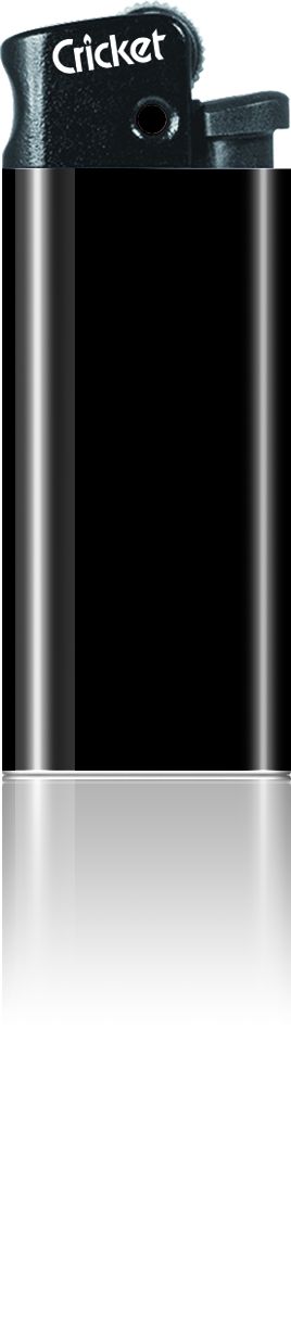 Plastový zapalovač Cricket Mini