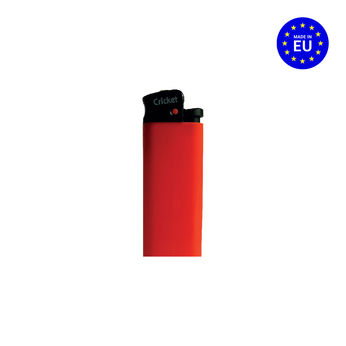 Plastový zapalovač Cricket Mini Fluo - neon oranžová