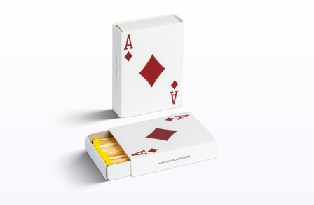 Klasické zápalky v krabičce - vícebarevná