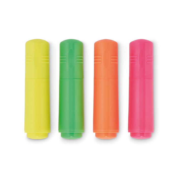 Sada zvýrazňovačů HIGH4, 4 ks - béžová