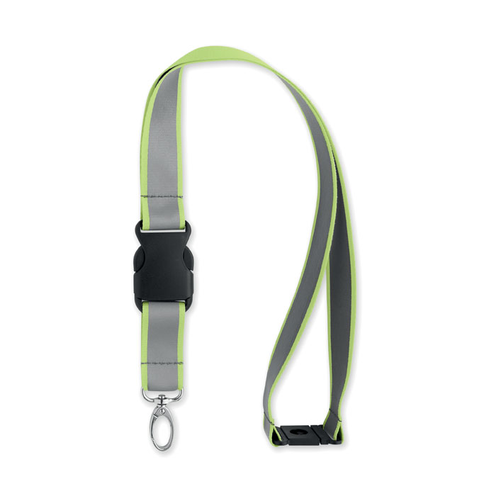 Reflexní lanyard TOSEE - neonově žlutá