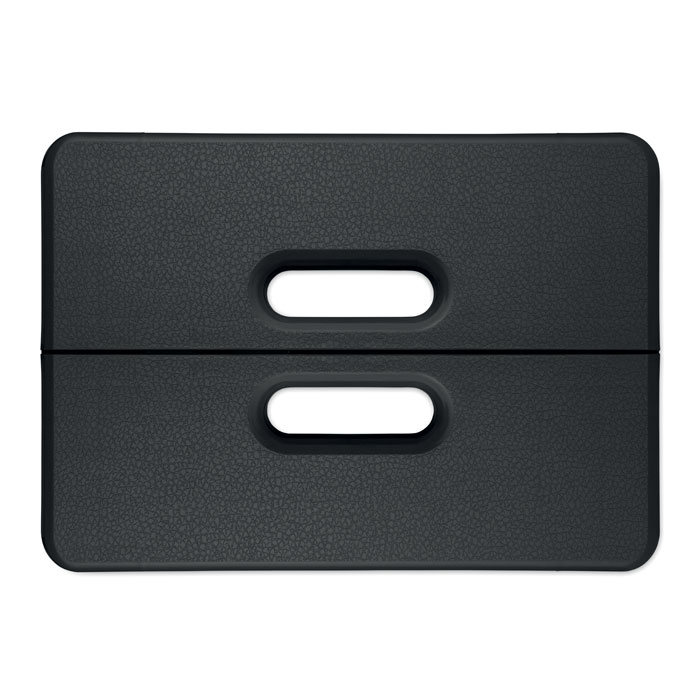 Plastová skládací stolička JAK - černá