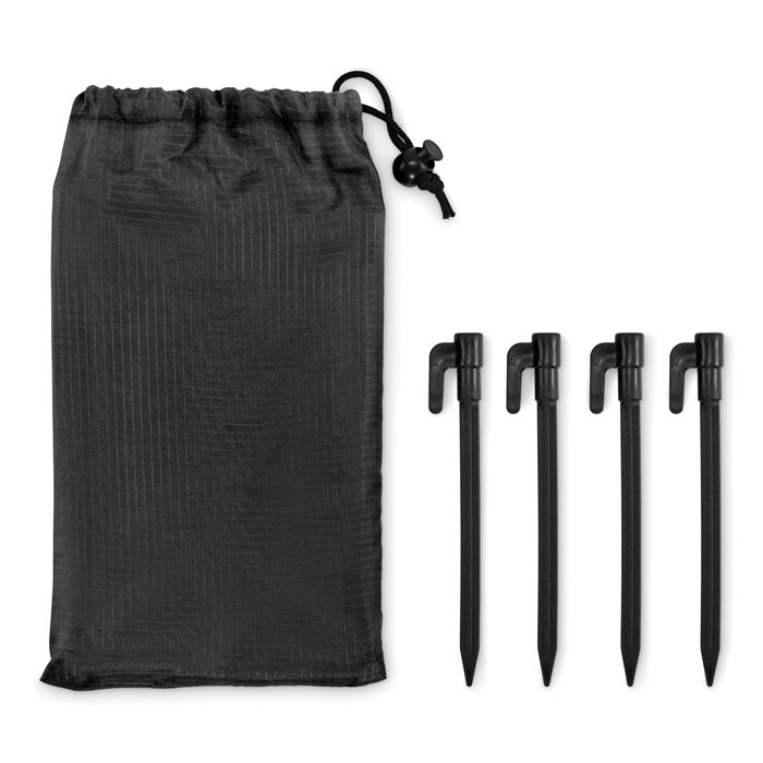 Plážová deka NOSAND - černá