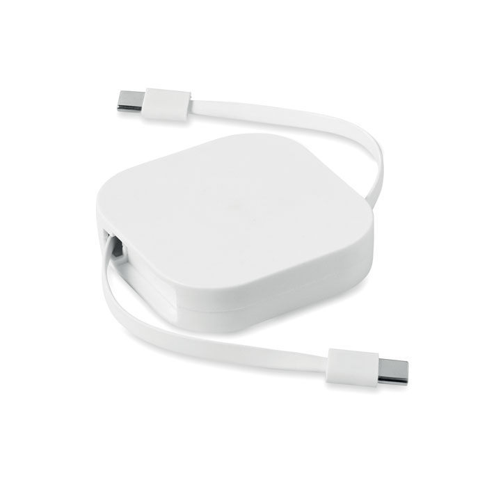 Nabíjecí a datový kabel LINEA 100 - bílá