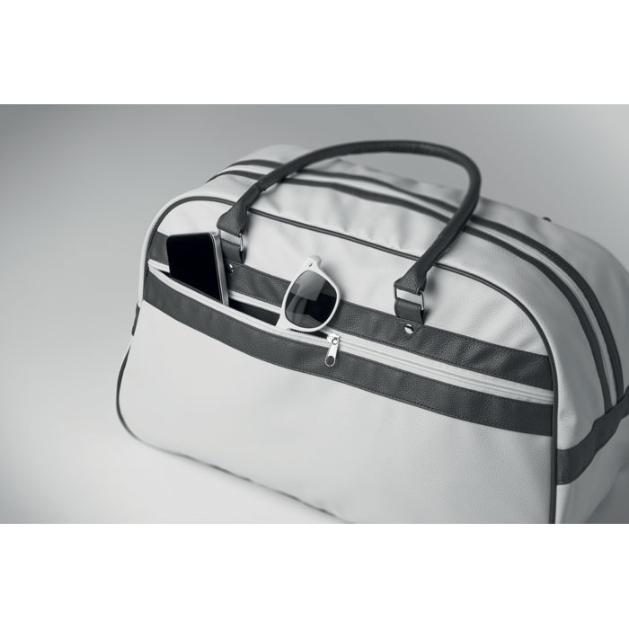 Sportovní taška NOSTALGIC - bílá