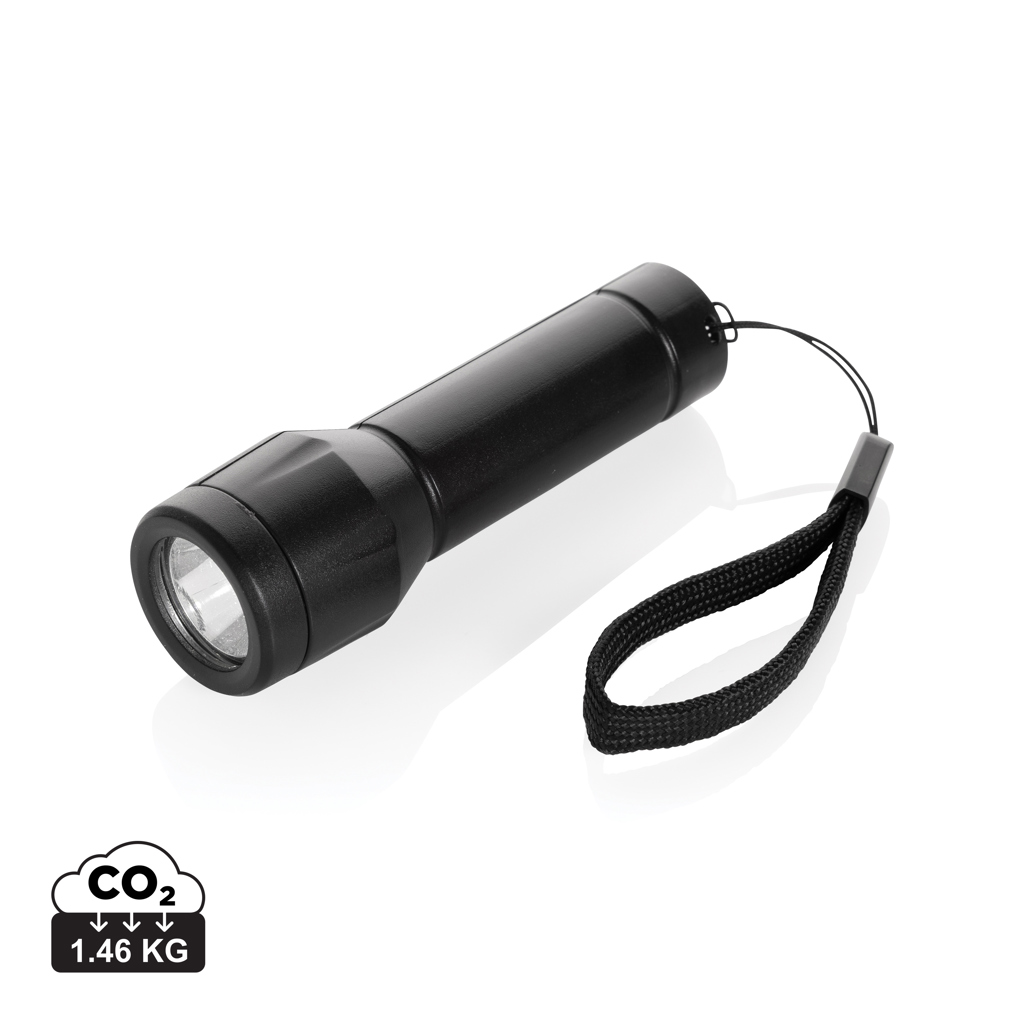 Dobíjecí svítílna Flara USB z RSC plastu Černá