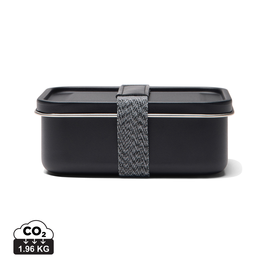 Nerezový lunch box VINGA Parks z RCS Černá
