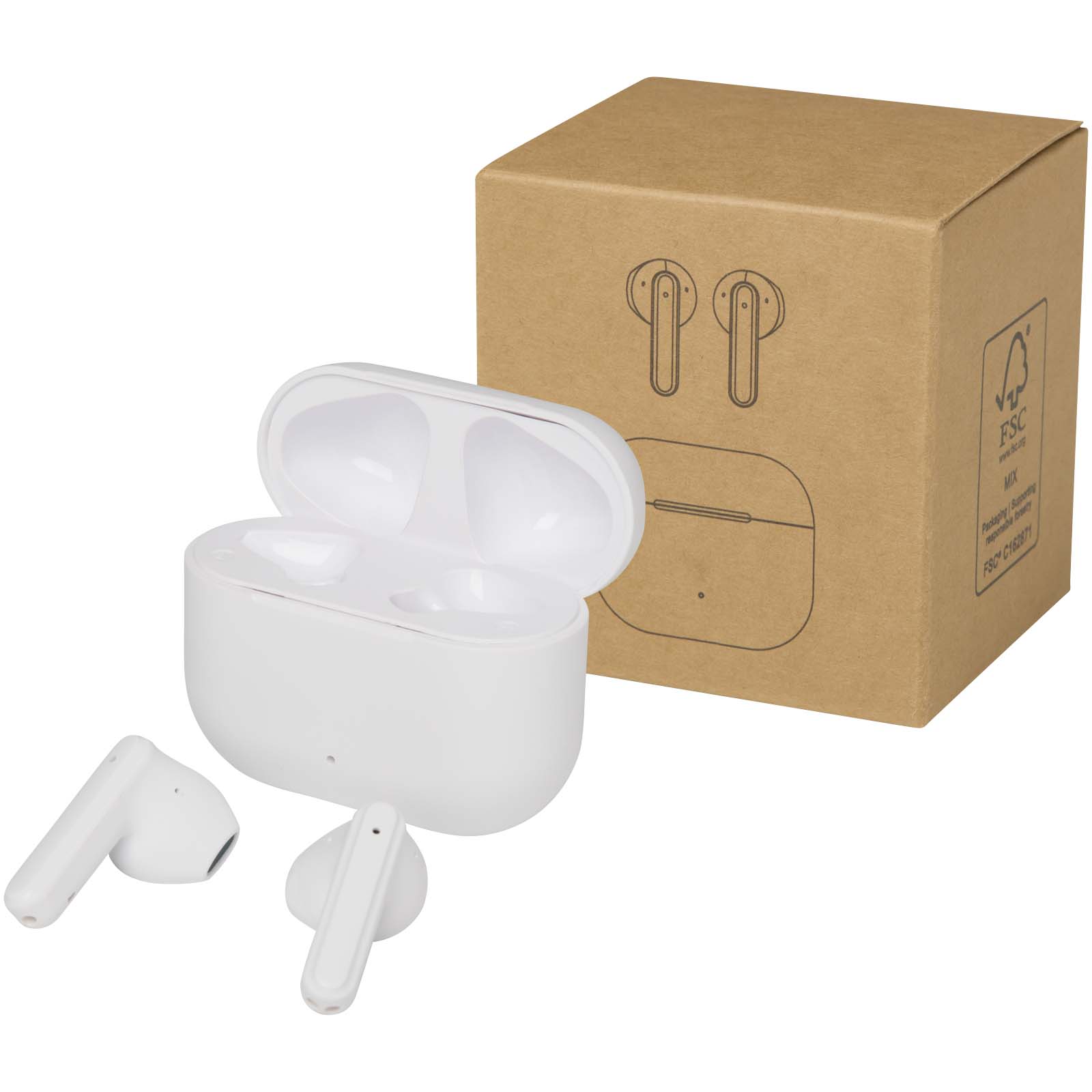 Bezdrátová sluchátka Altais z recyklovaného plastu