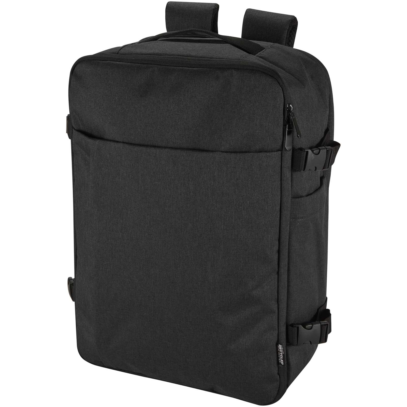 Batoh na 17palcový notebook Libra z recyklovaného GRS, 25 l, Heather Charcoal
