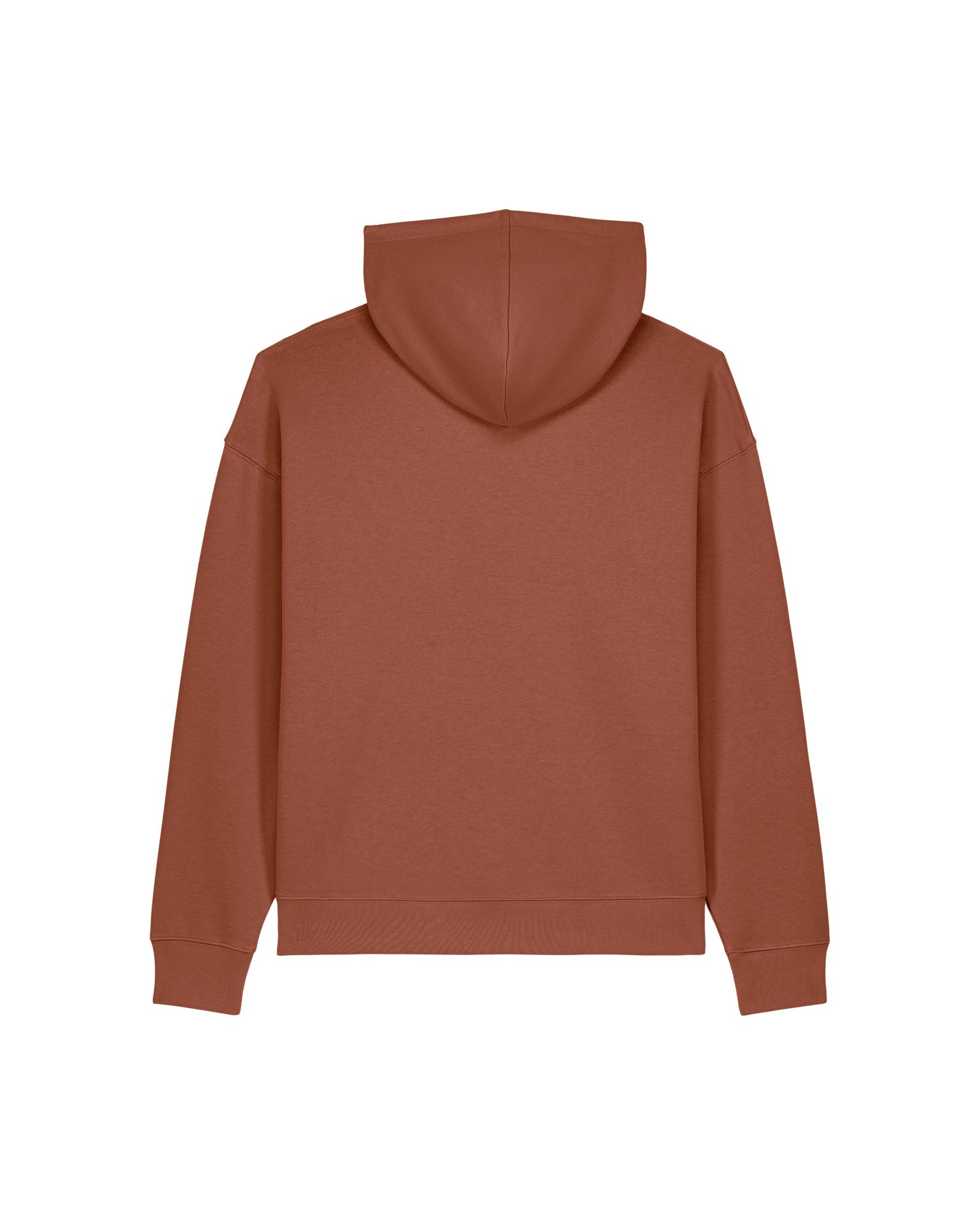 Pánská mikina s klokankou Stanley & Stella Chaser - heritage brown,