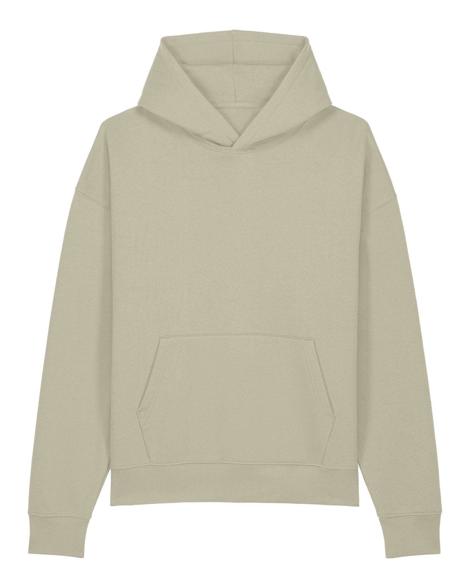 Pánská mikina s klokankou Stanley & Stella Chaser - stone,