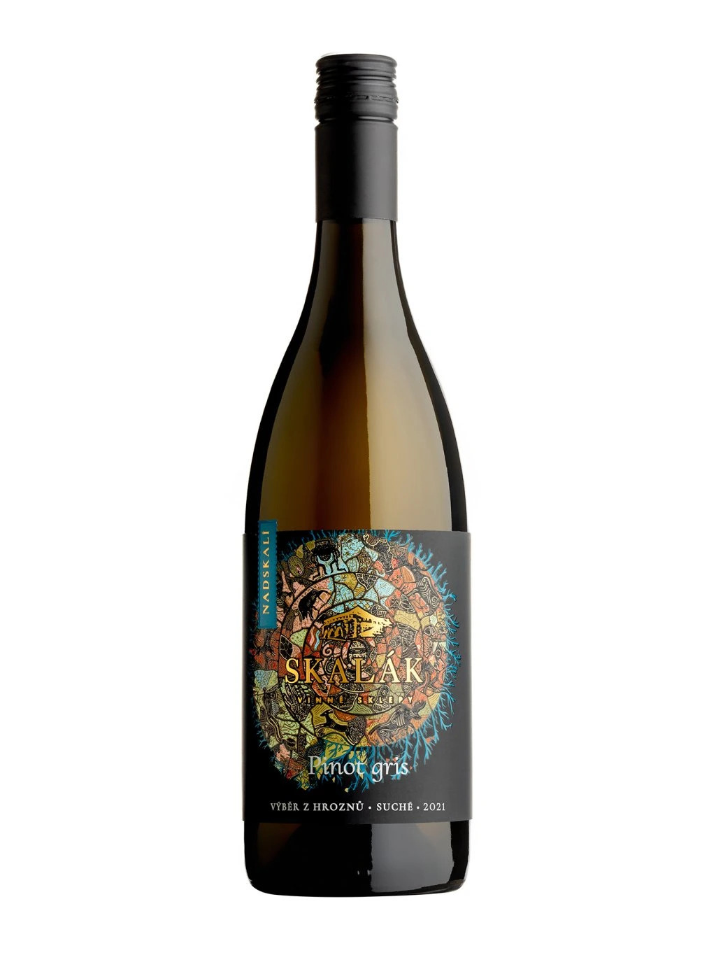 Bílé víno Pinot gris Nadskalí, pozdní sběr 2022, suché