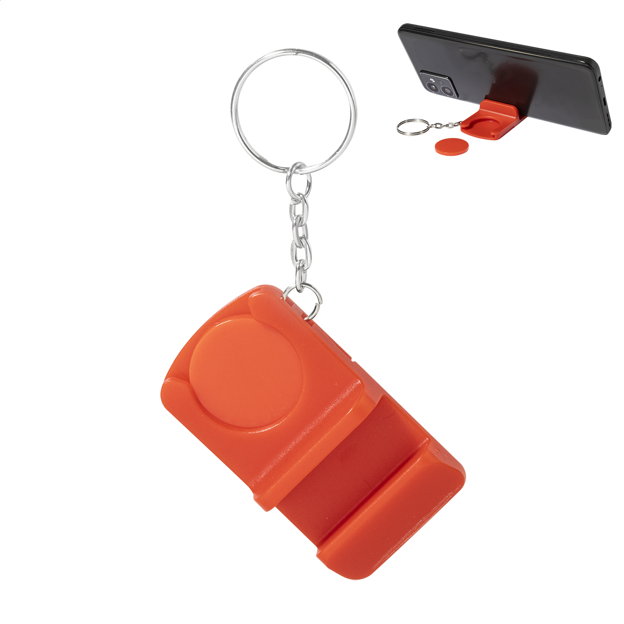 Hoken RABS přívěšek na klíče s mincí do vozíku Červená