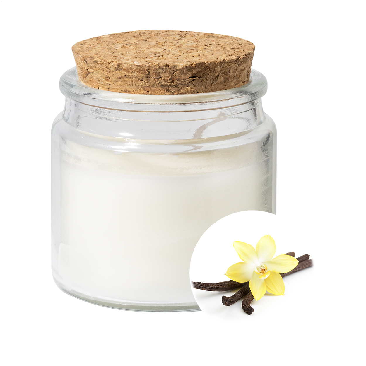 Corbama svíčka Bílá