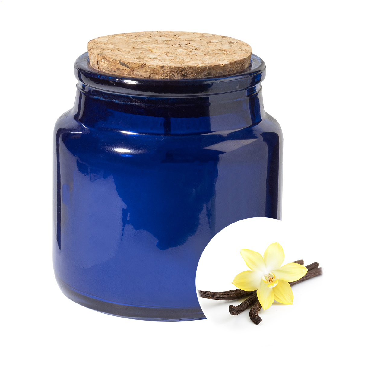 Corbama svíčka Modrá