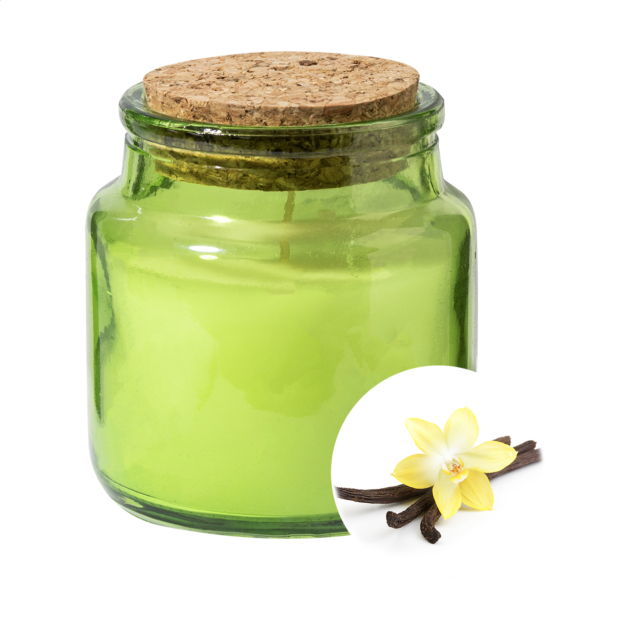 Corbama svíčka Zelená