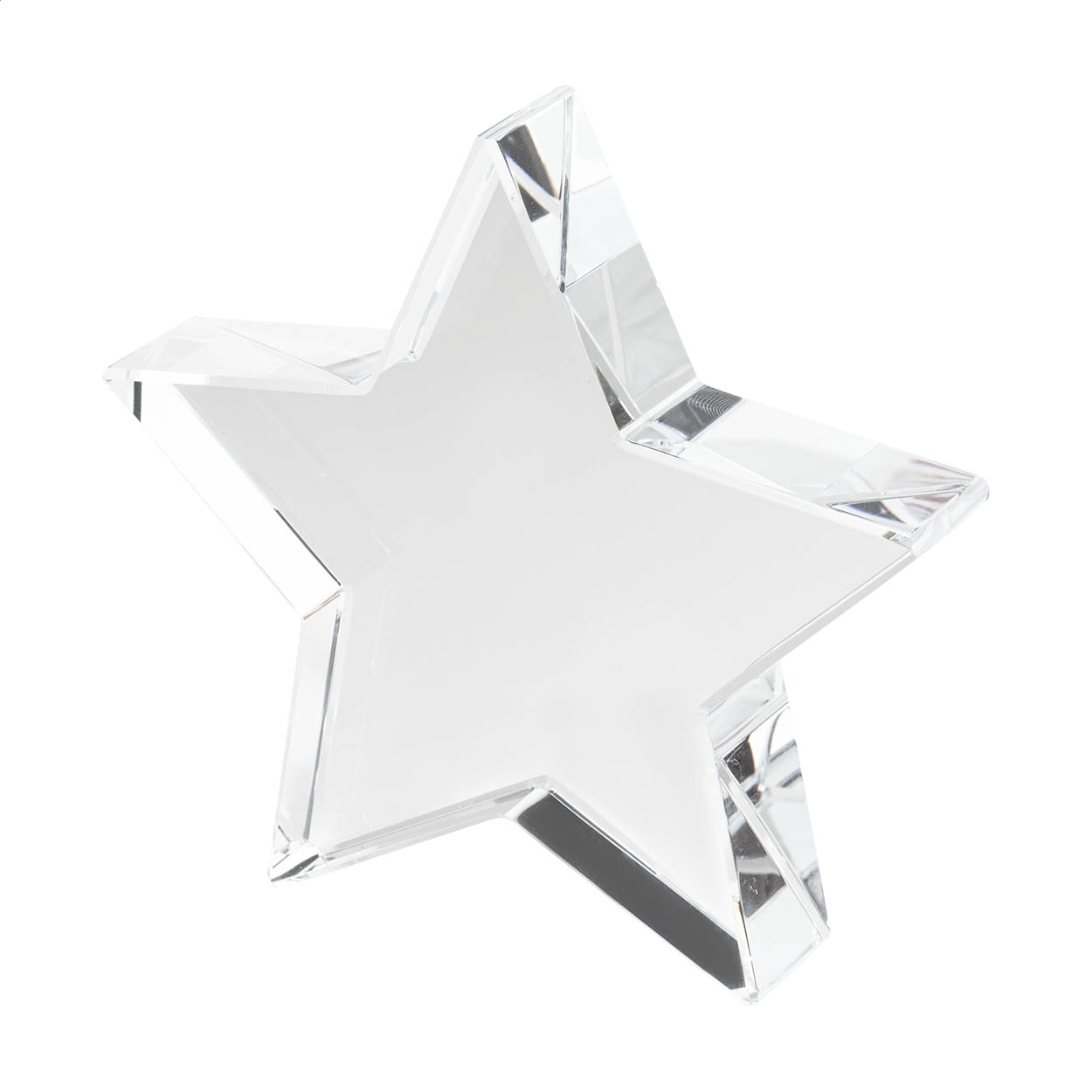 Crystar  trofej s hvězdou Průhledná