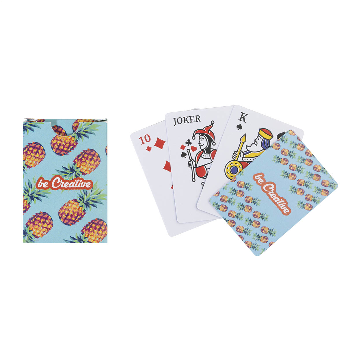 CreaCard Pocket hrací karty na zakázku Bílá