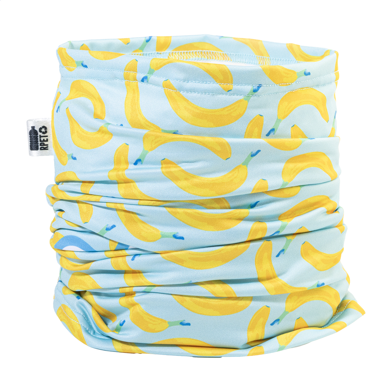 CreaScarf vícevrstvý šátek z RPET na zakázku Bílá