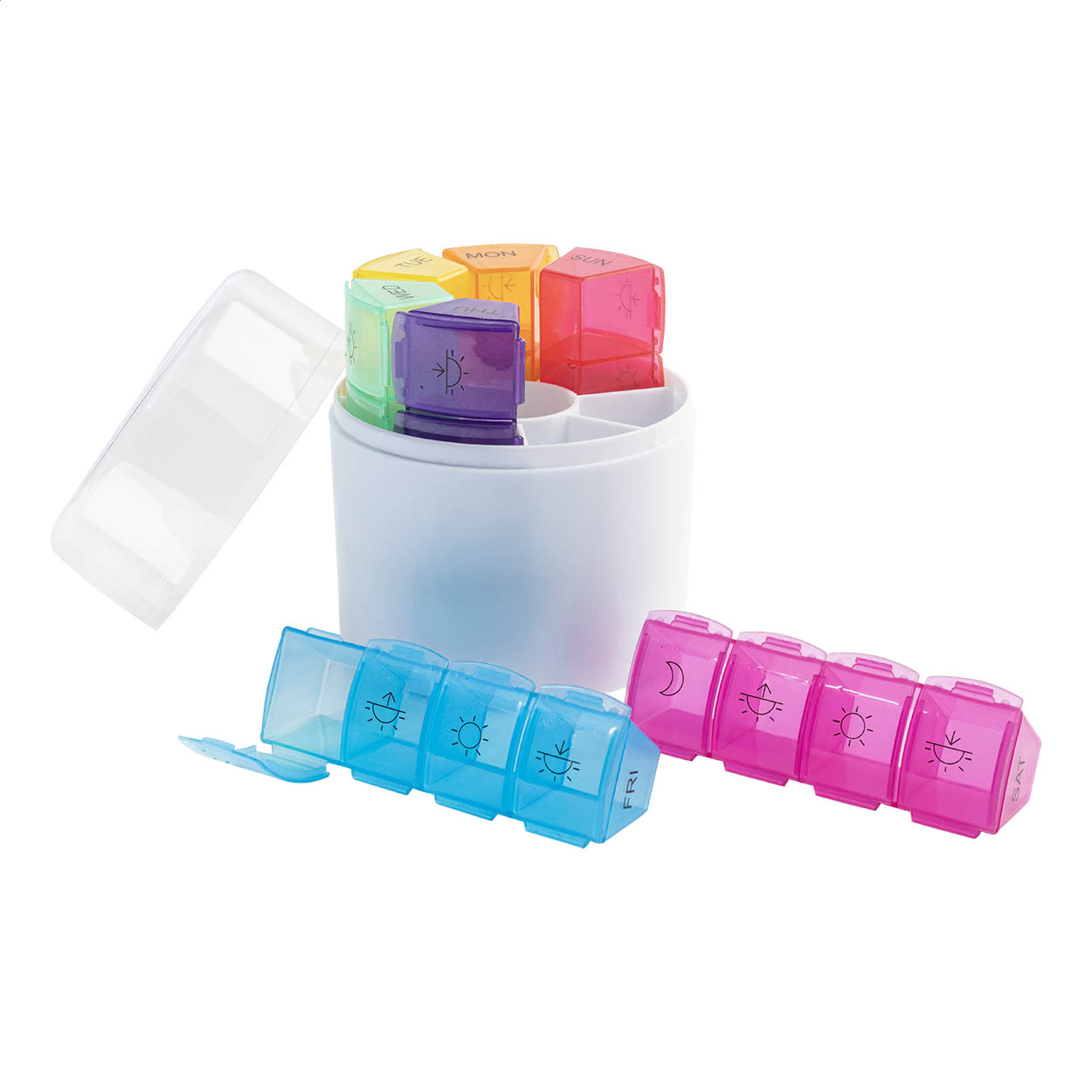 Everypill RABS box na pilulky Bílá