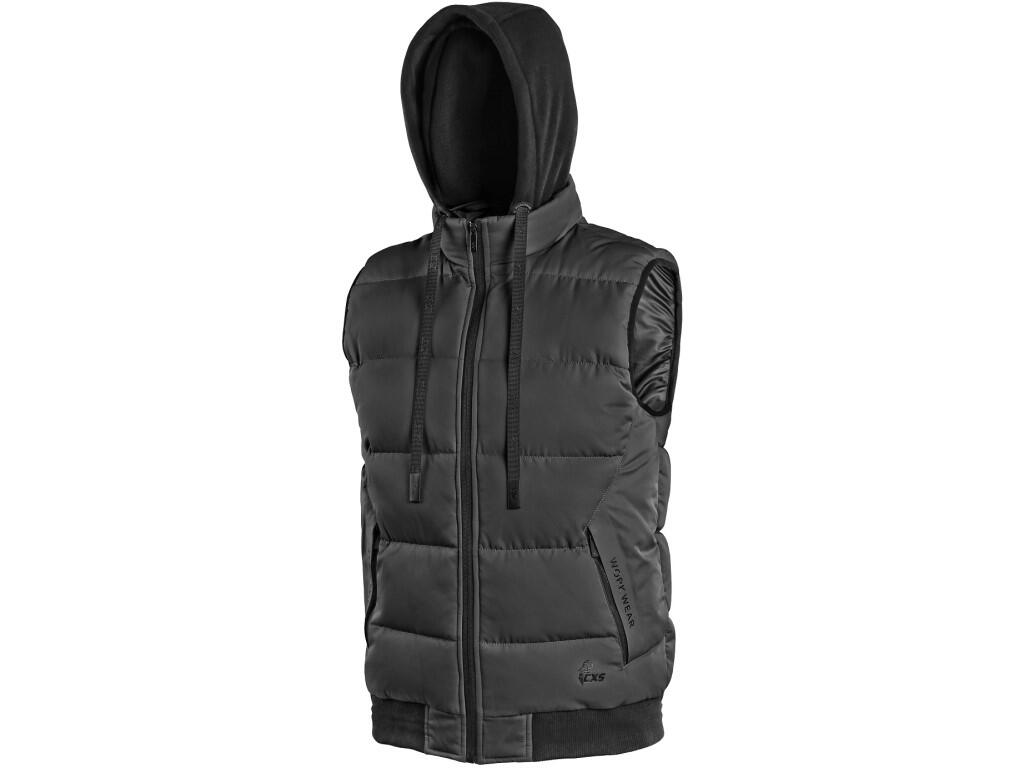 Pánská zimní vesta Canis CXS RENO - černá