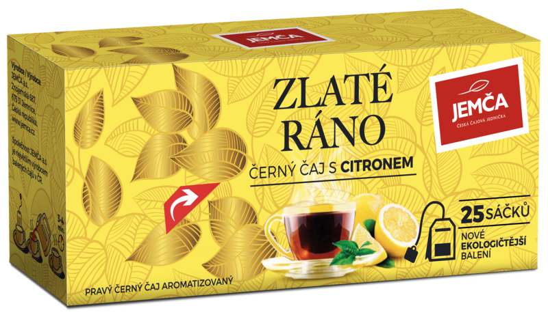 Zlaté ráno s citronem, 25 x 1,75 g