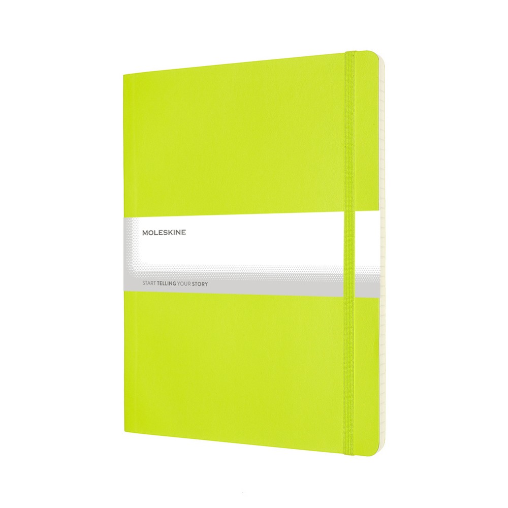 Linkovaný zápisník v měkkých deskách Moleskine, cca B5, 192 str