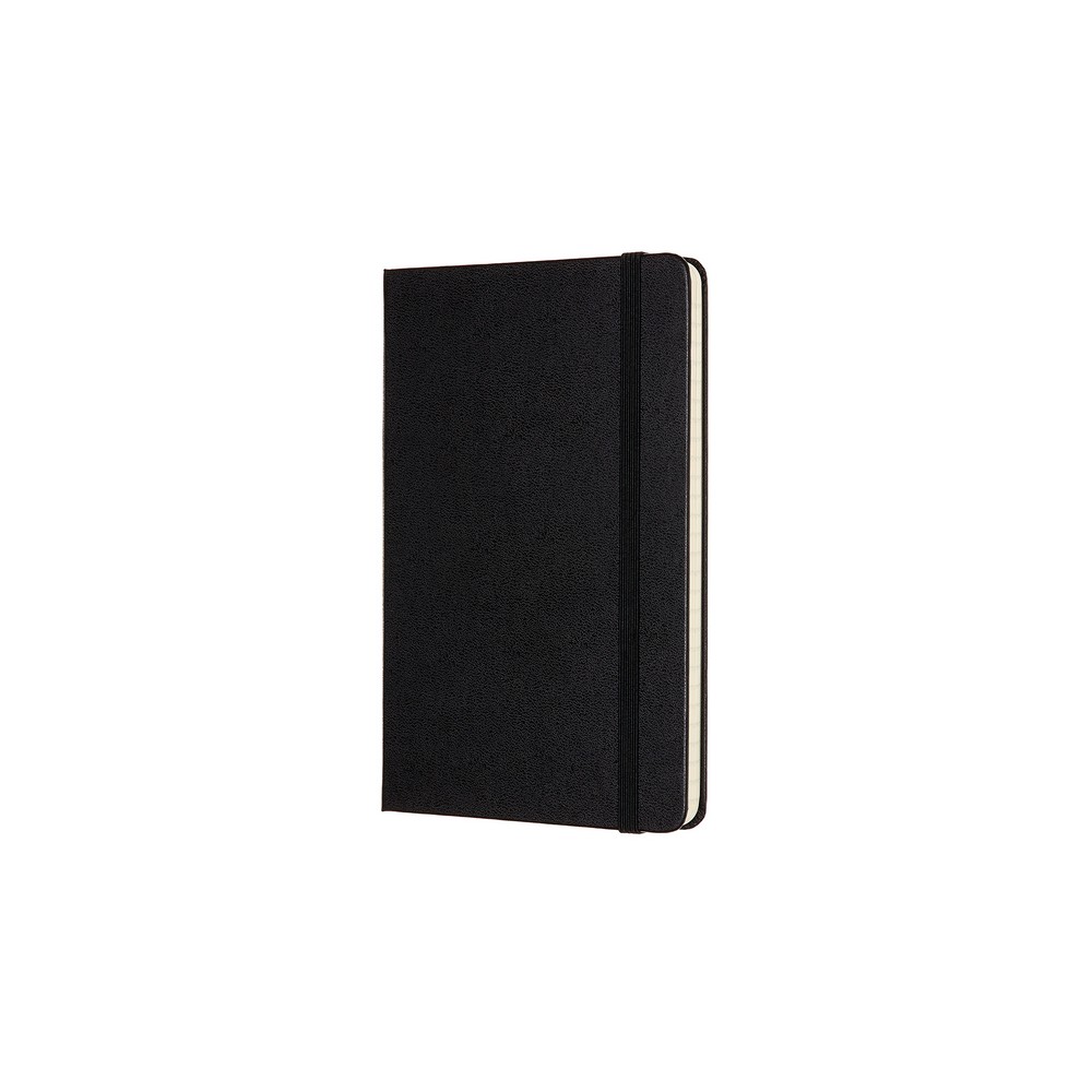 Linkovaný zápisník v pevných deskách Moleskine, cca B6, 208 str