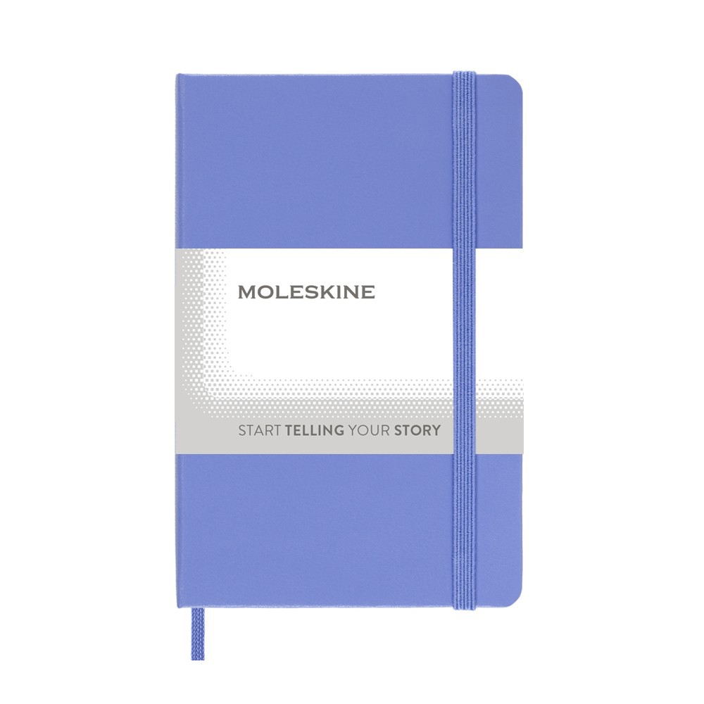 Čistý zápisník v pevných deskách Moleskine, cca A6, 192 str