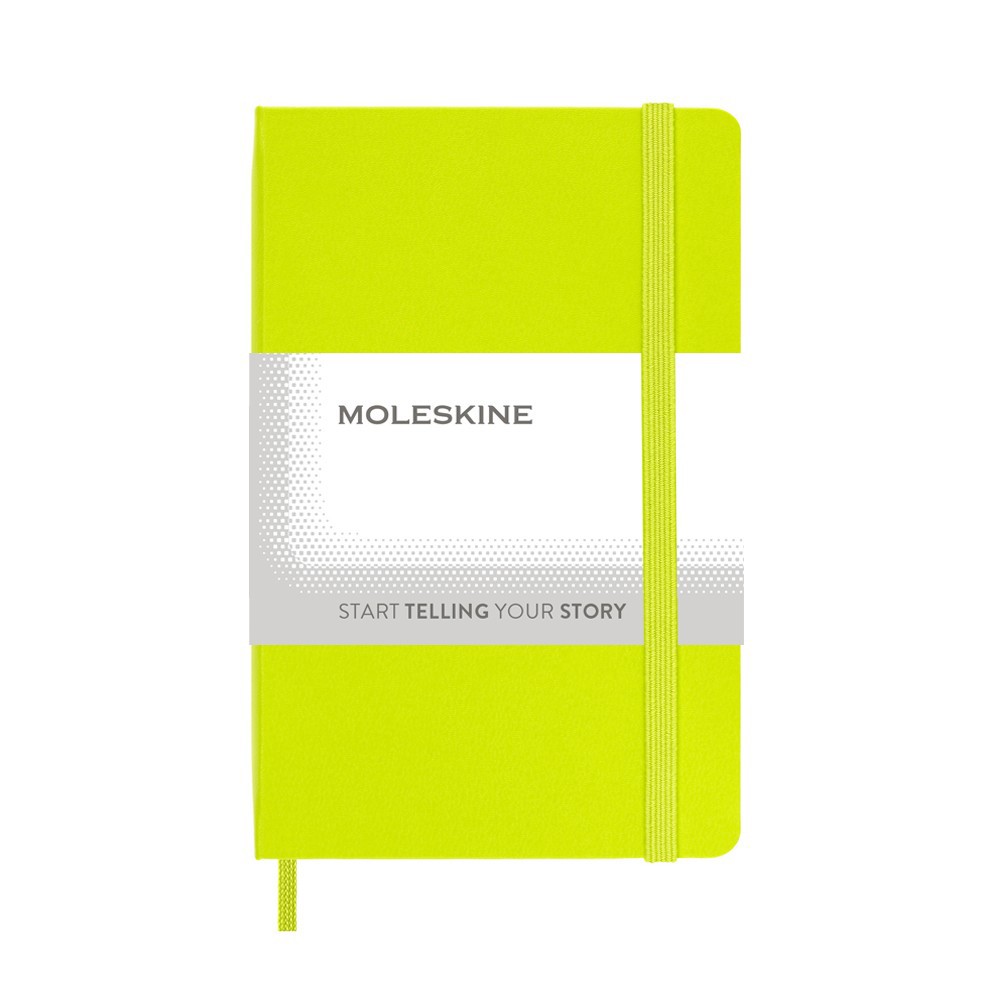Čistý zápisník v pevných deskách Moleskine, cca A6, 192 str