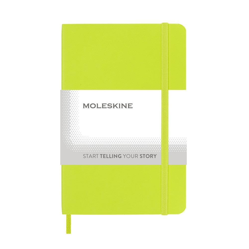 Linkovaný zápisník v měkkých deskách Moleskine, cca A6, 192 str