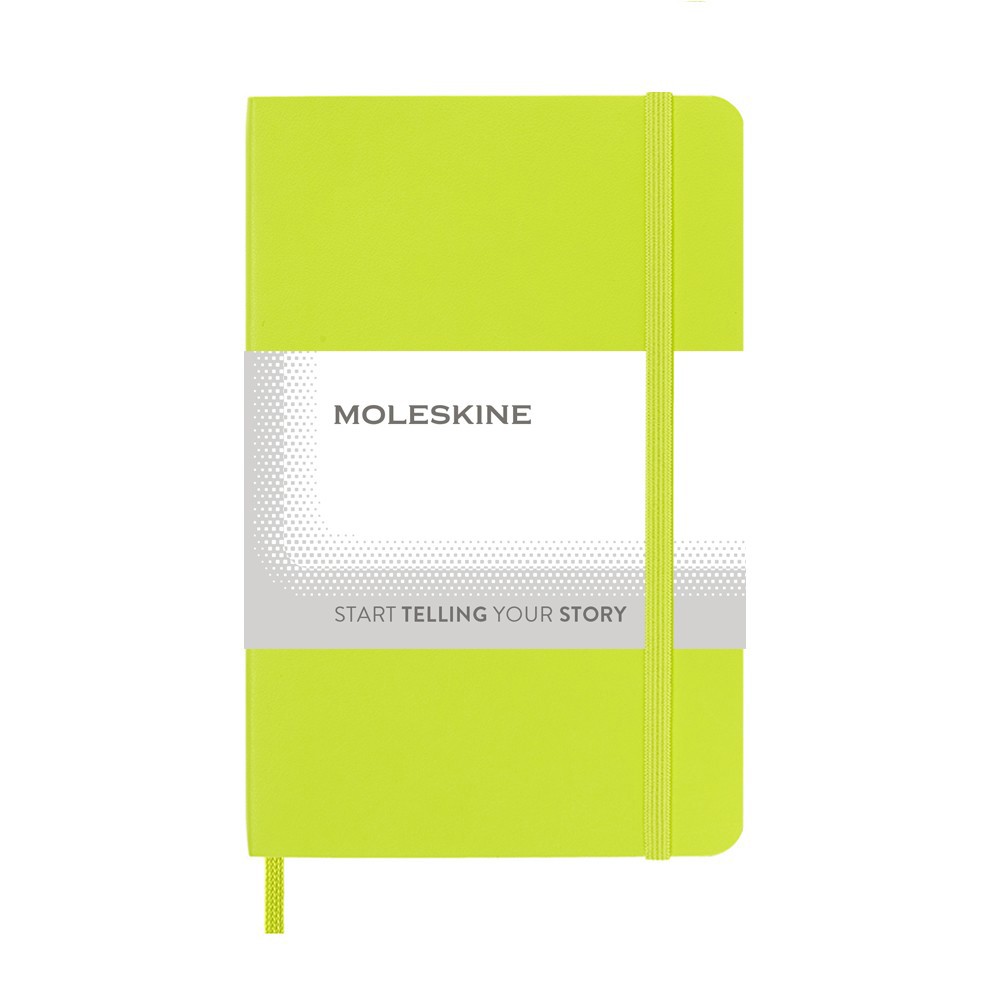Čistý zápisník v měkkých deskách Moleskine, cca A6, 192 str