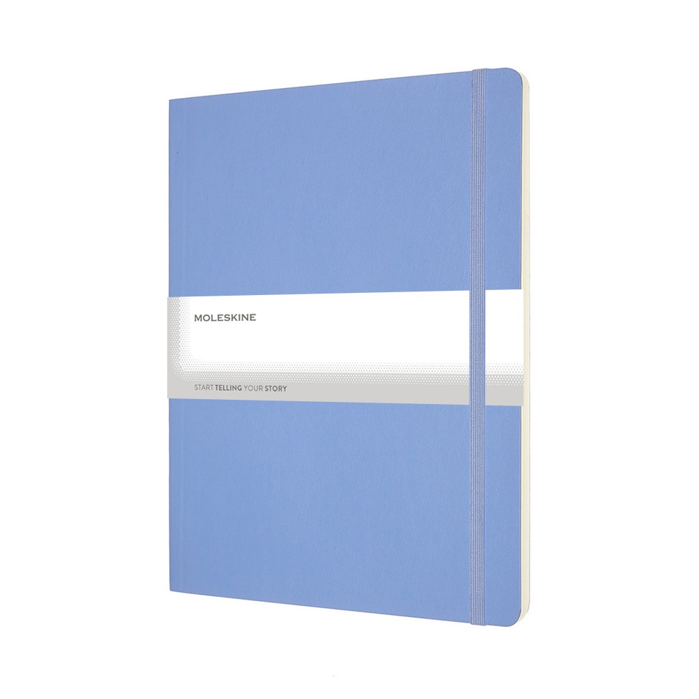 Čistý zápisník v měkkých deskách Moleskine, cca B5, 192 str