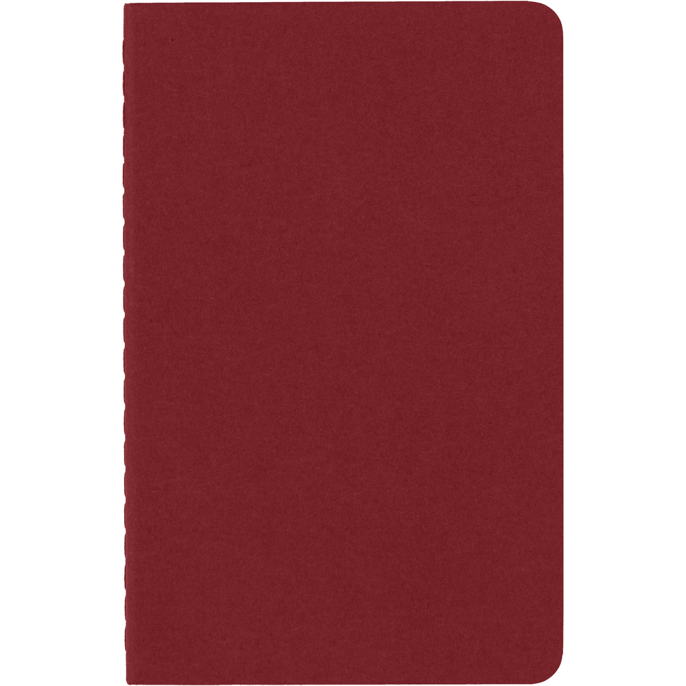 Čistý zápisník v měkkých deskách Moleskine Cahier Journal, cca A6, 64 str - červená