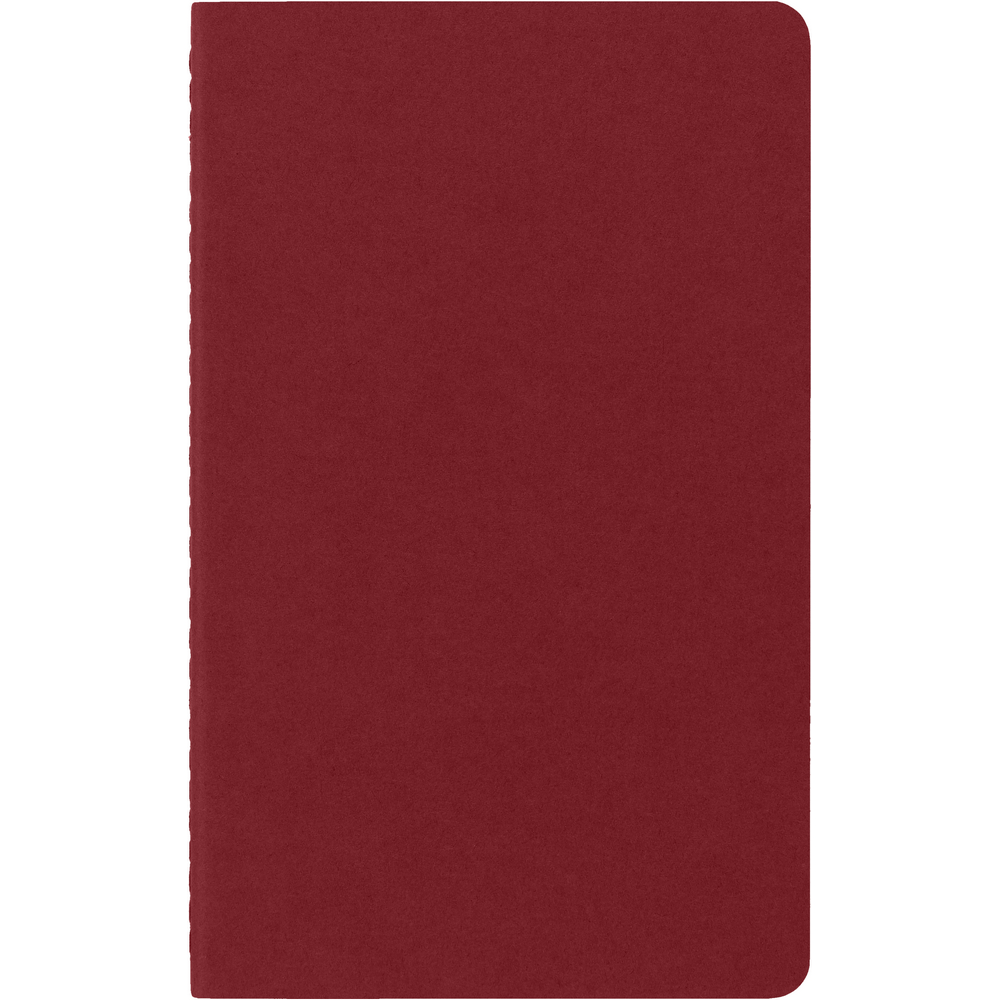 Čistý zápisník v měkkých deskách Moleskine Cahier Journal, cca A5, 80 str - červená