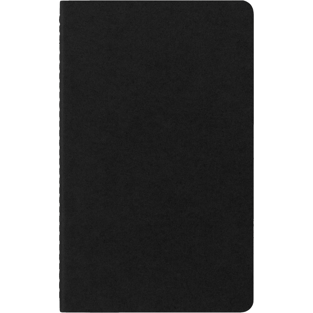 Čtverečkovaný zápisník v měkkých deskách Moleskine Cahier Journal, cca A5, 80 str - černá