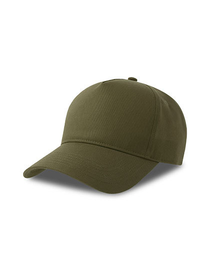 Pětipanelová kšiltovka Atlantis Egon Cap, Olive, One Size