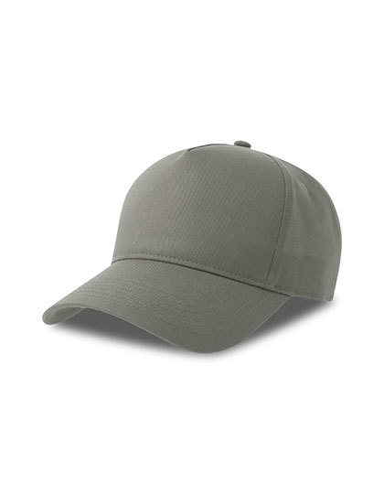 Pětipanelová kšiltovka Atlantis Egon Cap, Grey, One Size