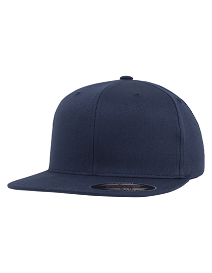 Šestipanelová kšiltovka Flexfit Flat Visor, Navy