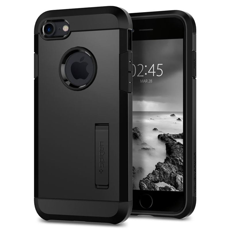 Ochranný kryt pro iPhone 8/7 Spigen Tough Armor 2 - černá
