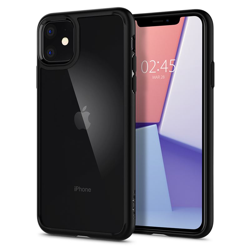 Ochranný kryt pro iPhone 11 Spigen Ultra Hybrid - černá