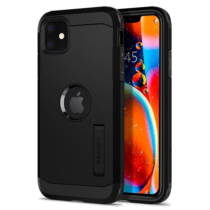 Ochranný kryt pro iPhone 11 Spigen Tough Armor - černá