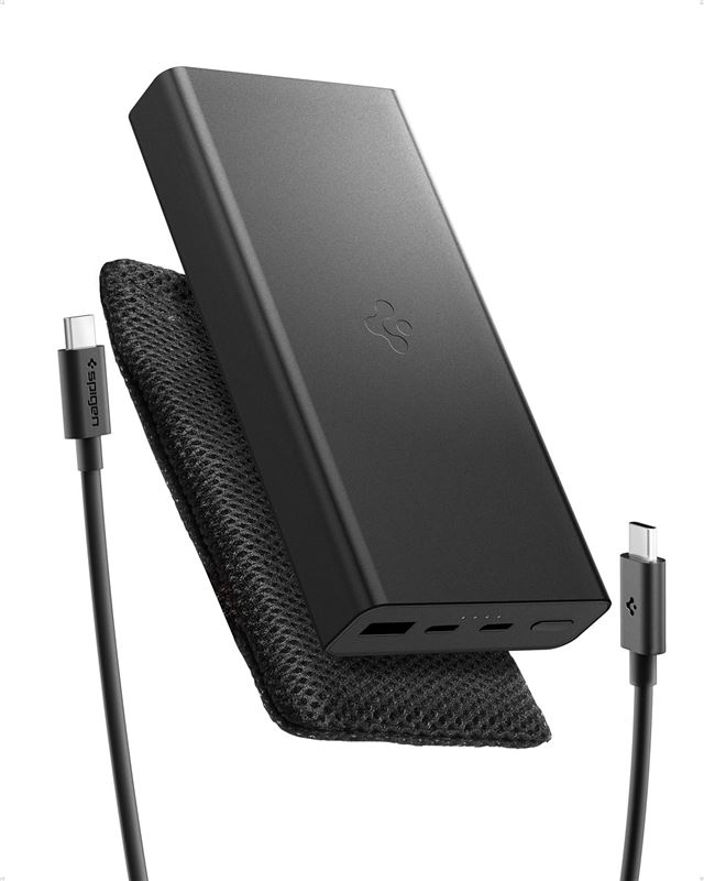 Powerbanka Spigen Essential 20,000mAh 30W Portable Charger - černá