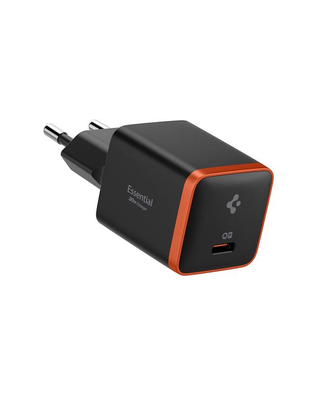 Adaptér Spigen Essential 30W Wall Charger EE301EU - černá